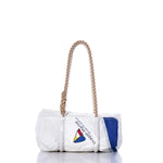 Vintage Dragon Marine Baguette Bag