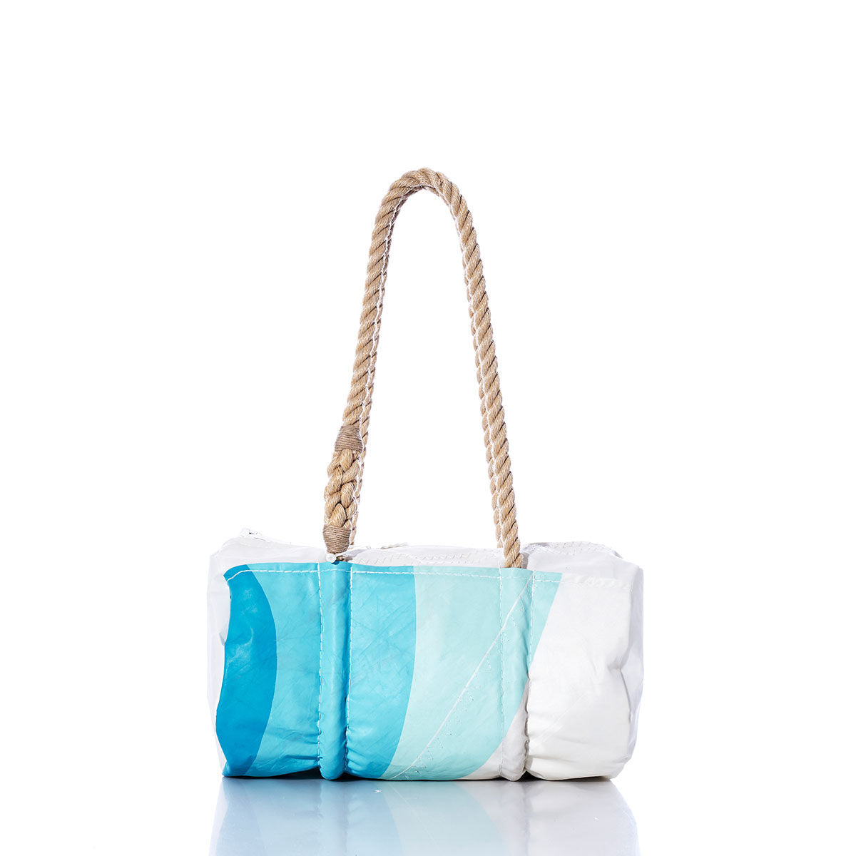 Vintage Blue Baguette Bag