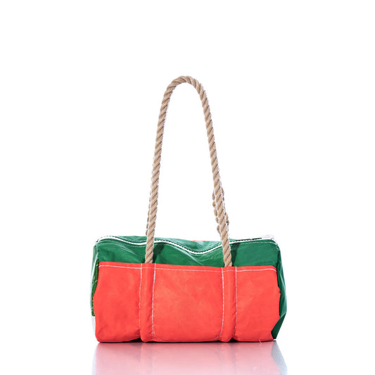 Vintage Orange and Green Baguette Bag Alternate View