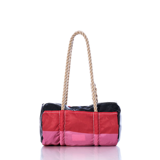 Vintage Pink Stripe Baguette Bag Alternate View
