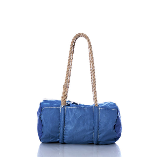 Vintage Blue Baguette Bag
