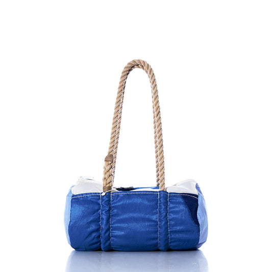 Vintage Blue Baguette Bag