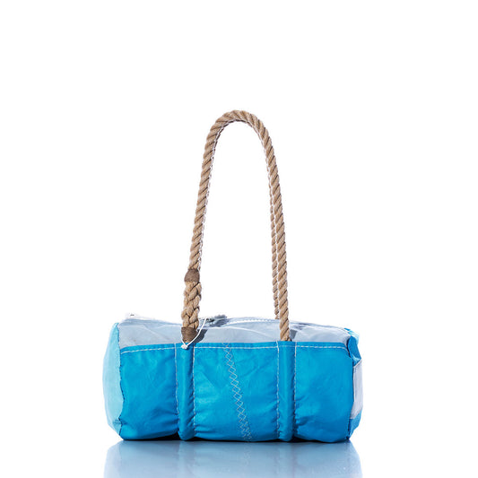 Vintage Blue Baguette Bag