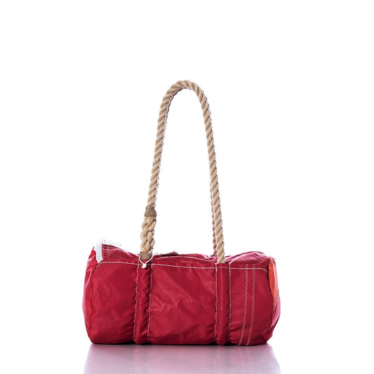 Vintage Red Baguette Bag