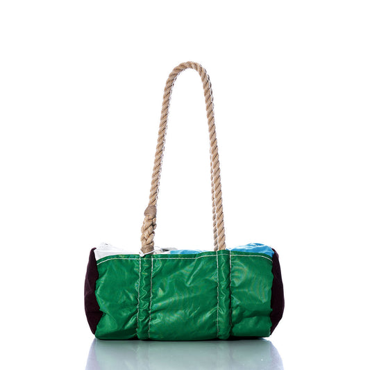 Vintage Green Multicolor Baguette Bag