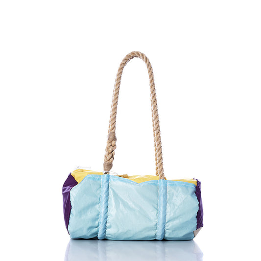 Vintage Blue Multicolor Baguette Bag