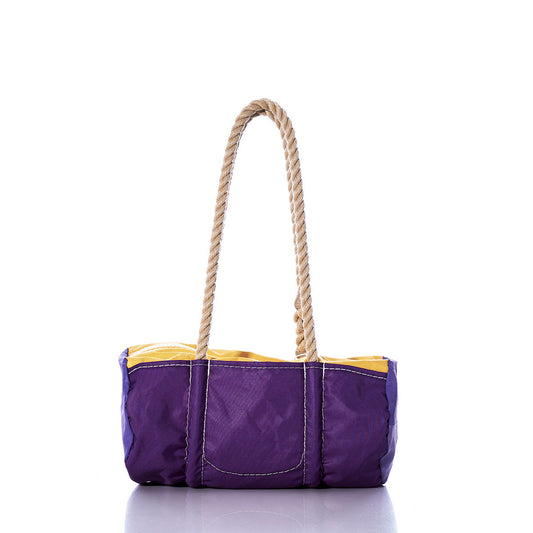 Vintage Purple and Yellow Baguette Bag Alternate View