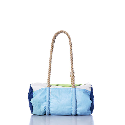 Vintage Blue and Green Baguette Bag Alternate View
