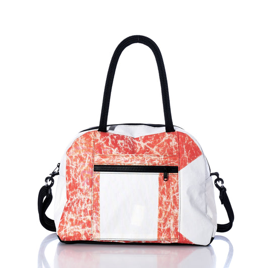 Vintage Orange Essential Weekender Travel Bag Alternate View