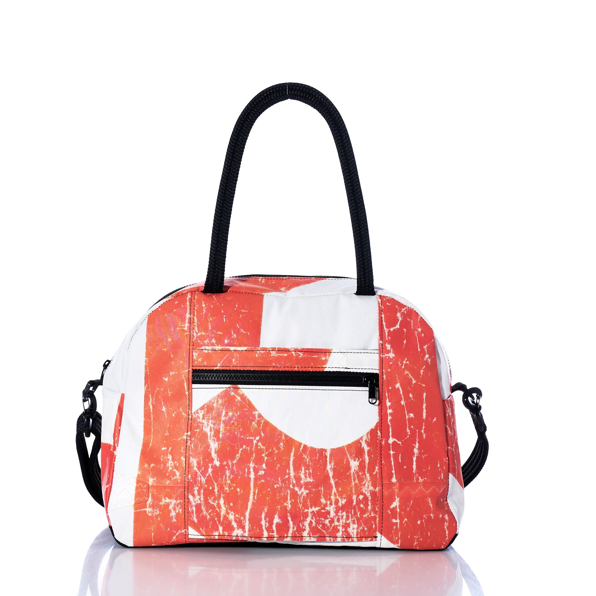 Vintage Orange Essential Weekender Travel Bag Alternate View