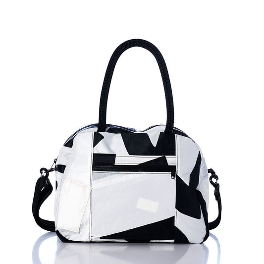 Vintage Black Essential Weekender Travel Bag Alternate View