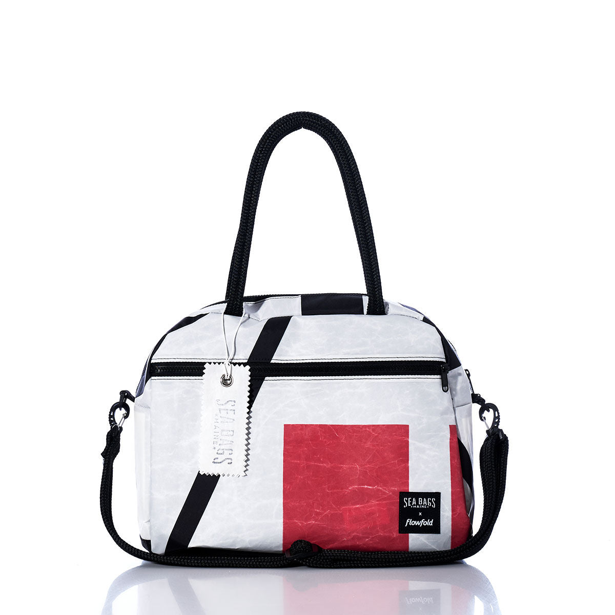 Vintage Red and Black Essential Weekender Travel Bag