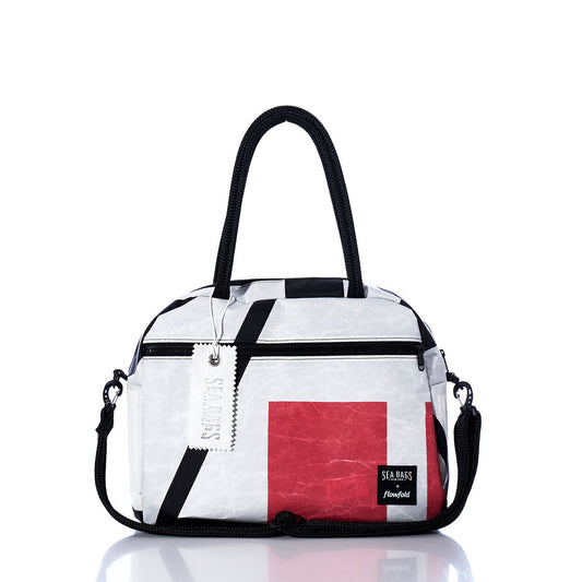 Vintage Red and Black Essential Weekender Travel Bag