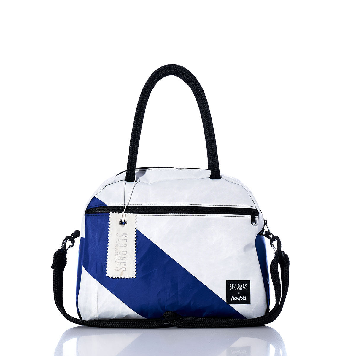 Vintage Blue and White Essential Weekender Travel Bag