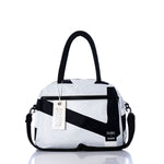Vintage Black and White Essential Weekender Travel Bag