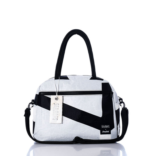 Vintage Black and White Essential Weekender Travel Bag