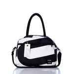 Vintage Black and White Essential Weekender Travel Bag