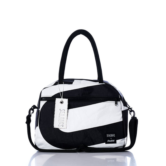 Vintage Black and White Essential Weekender Travel Bag