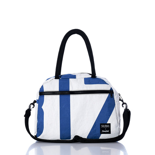 Vintage Blue Numbers Essential Weekender Travel Bag