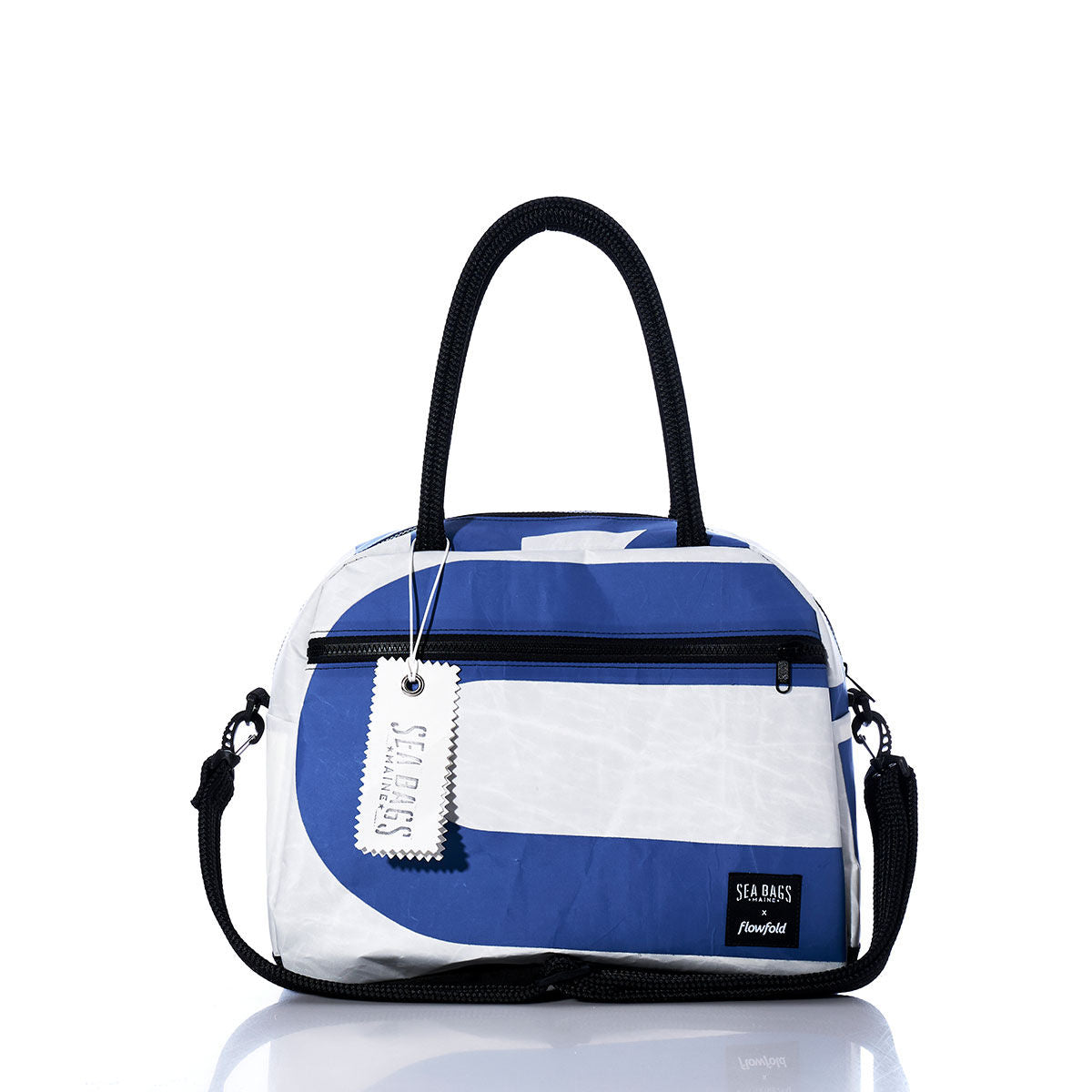 Vintage Blue and White Essential Weekender Travel Bag