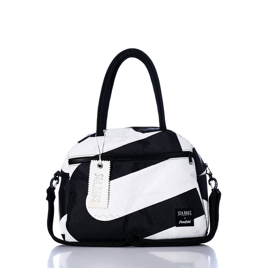 Vintage Black and White Essential Weekender Travel Bag