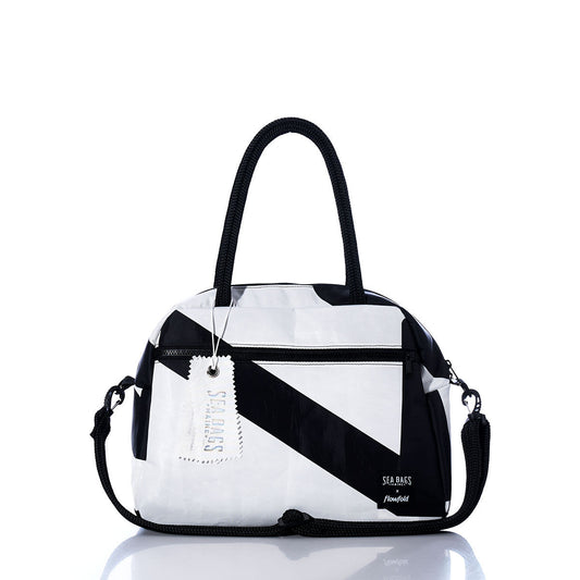 Vintage Black and White Essential Weekender Travel Bag
