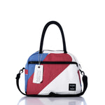 Vintage Red and Blue Essential Weekender Travel Bag