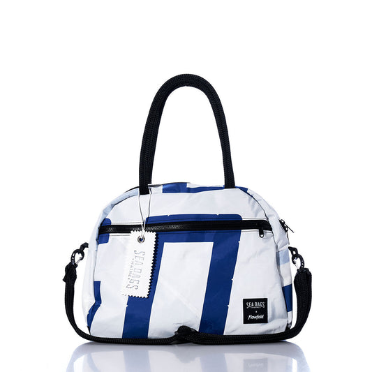 Vintage Blue and White Essential Weekender Travel Bag