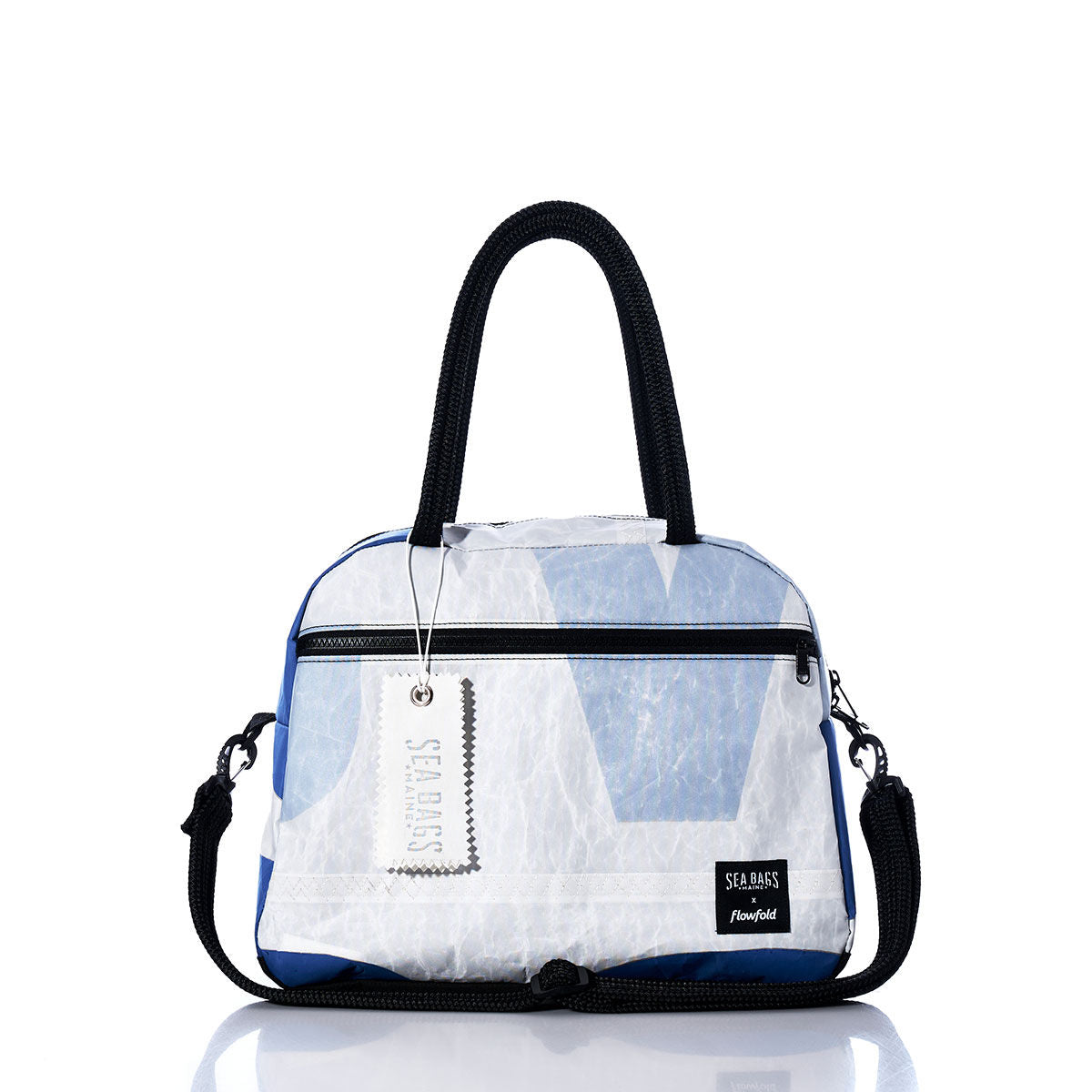 Vintage Blue and Whtie Essential Weekender Travel Bag