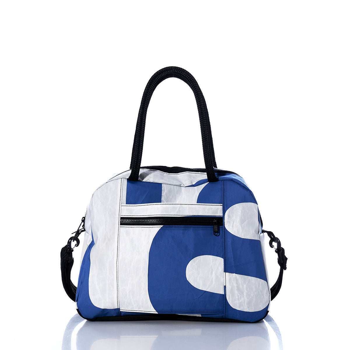 Vintage Blue and Whtie Essential Weekender Travel Bag Alternate View