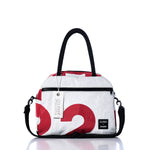 Vintage Red Numbers Essential Weekender Travel Bag
