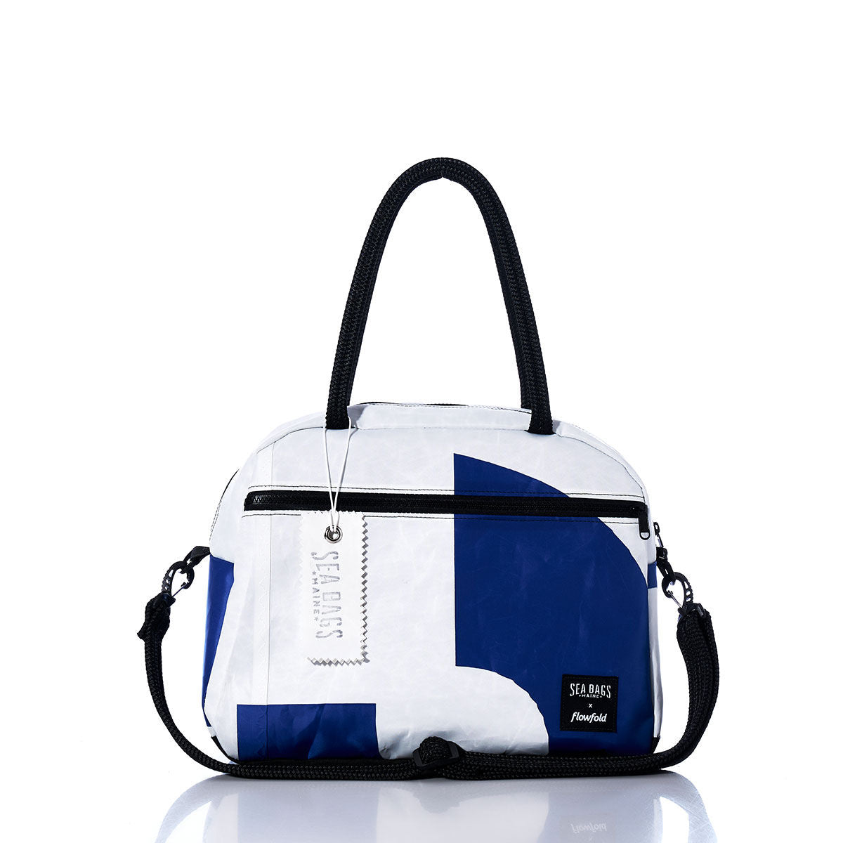 Vintage Blue and White Essential Weekender Travel Bag