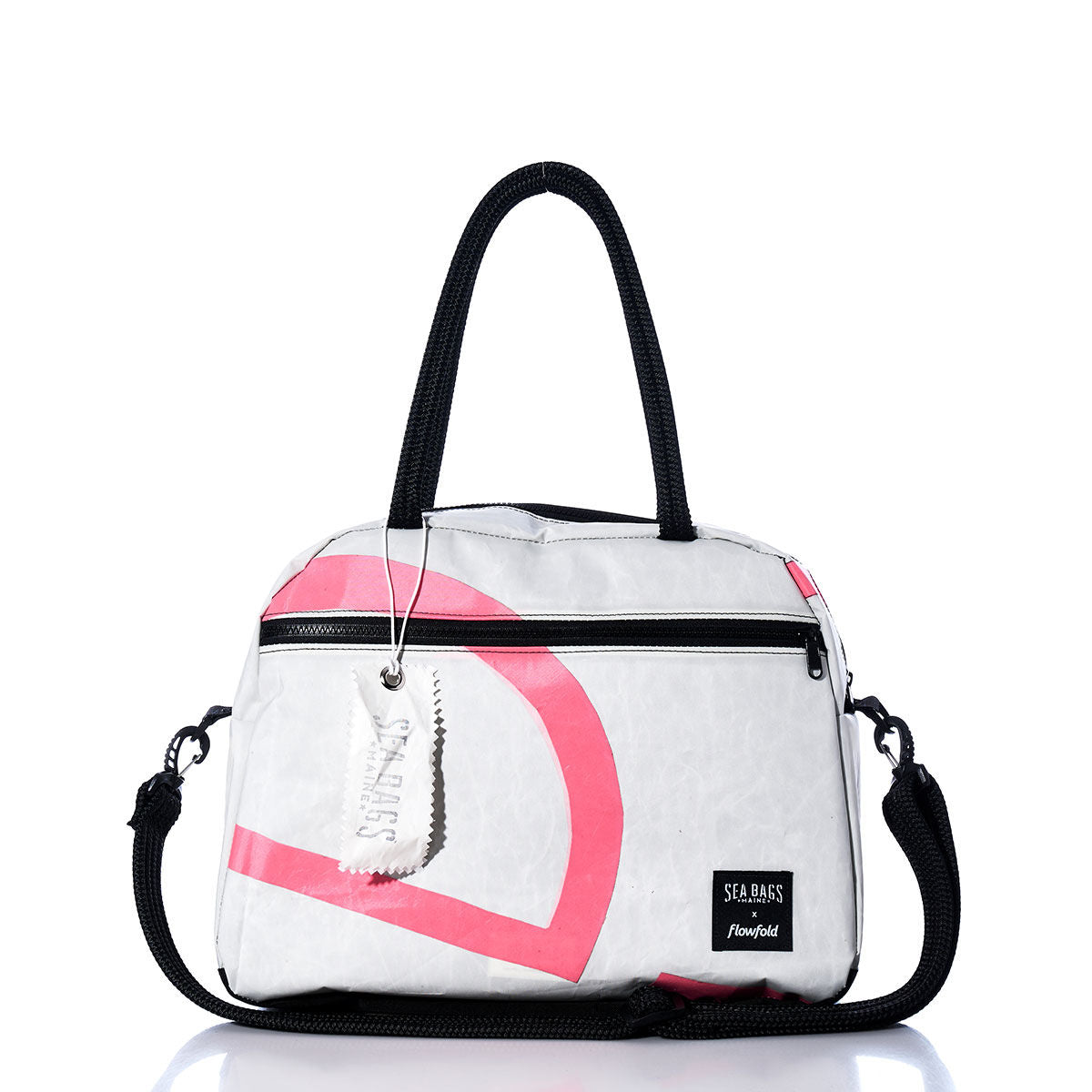 Vintage Pink and White Essential Weekender Travel Bag