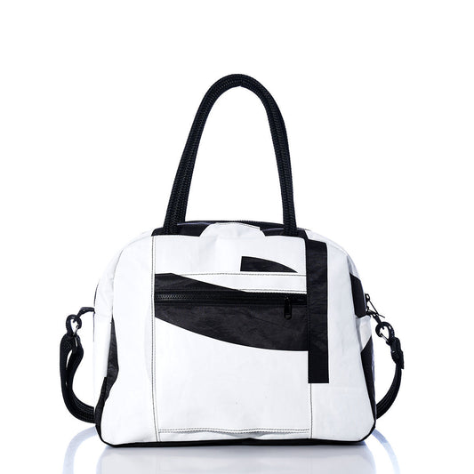 Vintage Black 8 Essential Weekender Travel Bag Alternate View