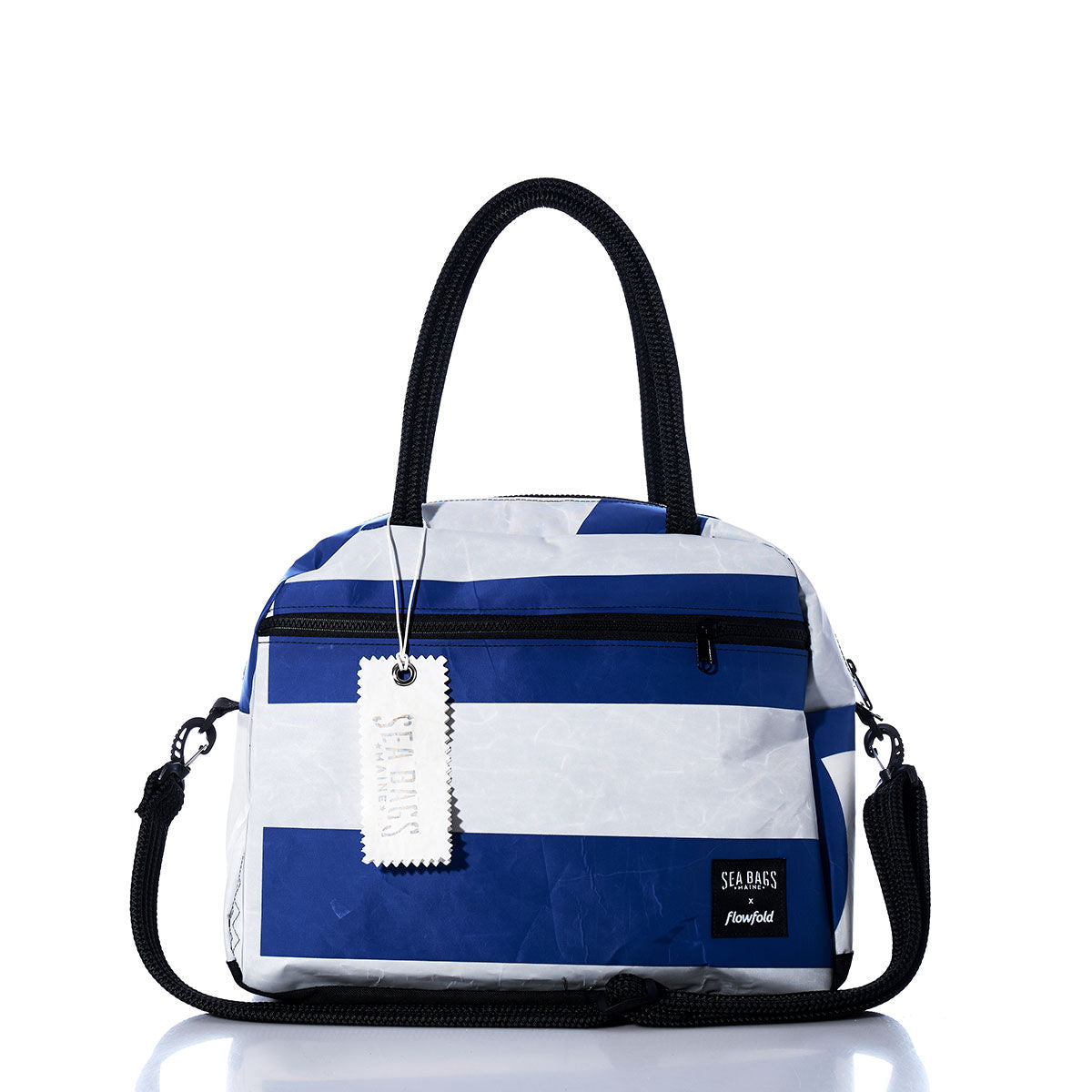 Vintage Blue and White Essential Weekender Travel Bag