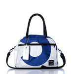 Vintage Blue Numbers Essential Weekender Travel Bag