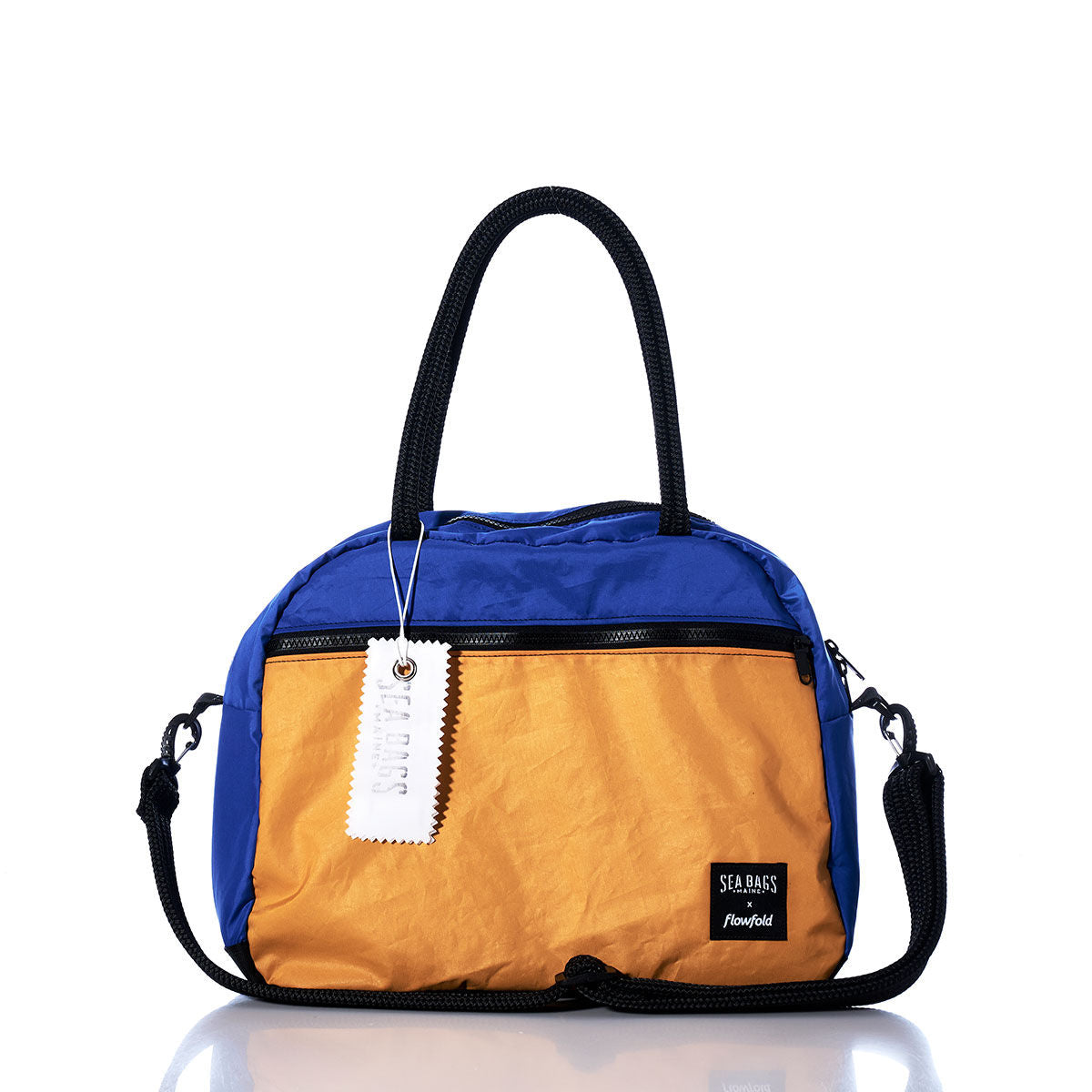 Vintage Blue and Yellow Essential Weekender Travel Bag