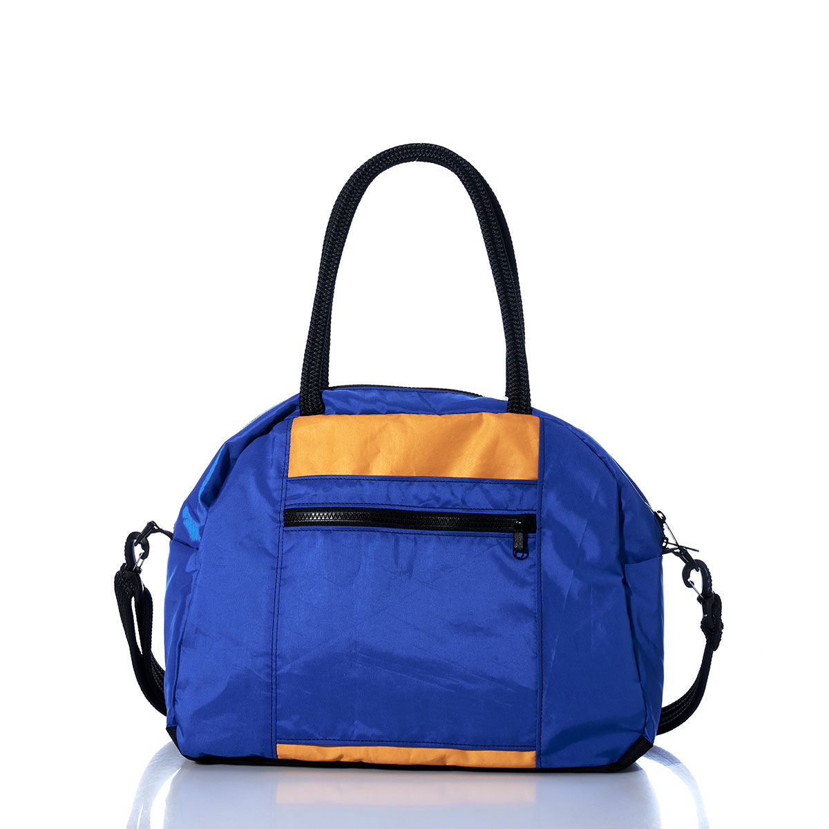 Vintage Blue and Yellow Essential Weekender Travel Bag Alternate View