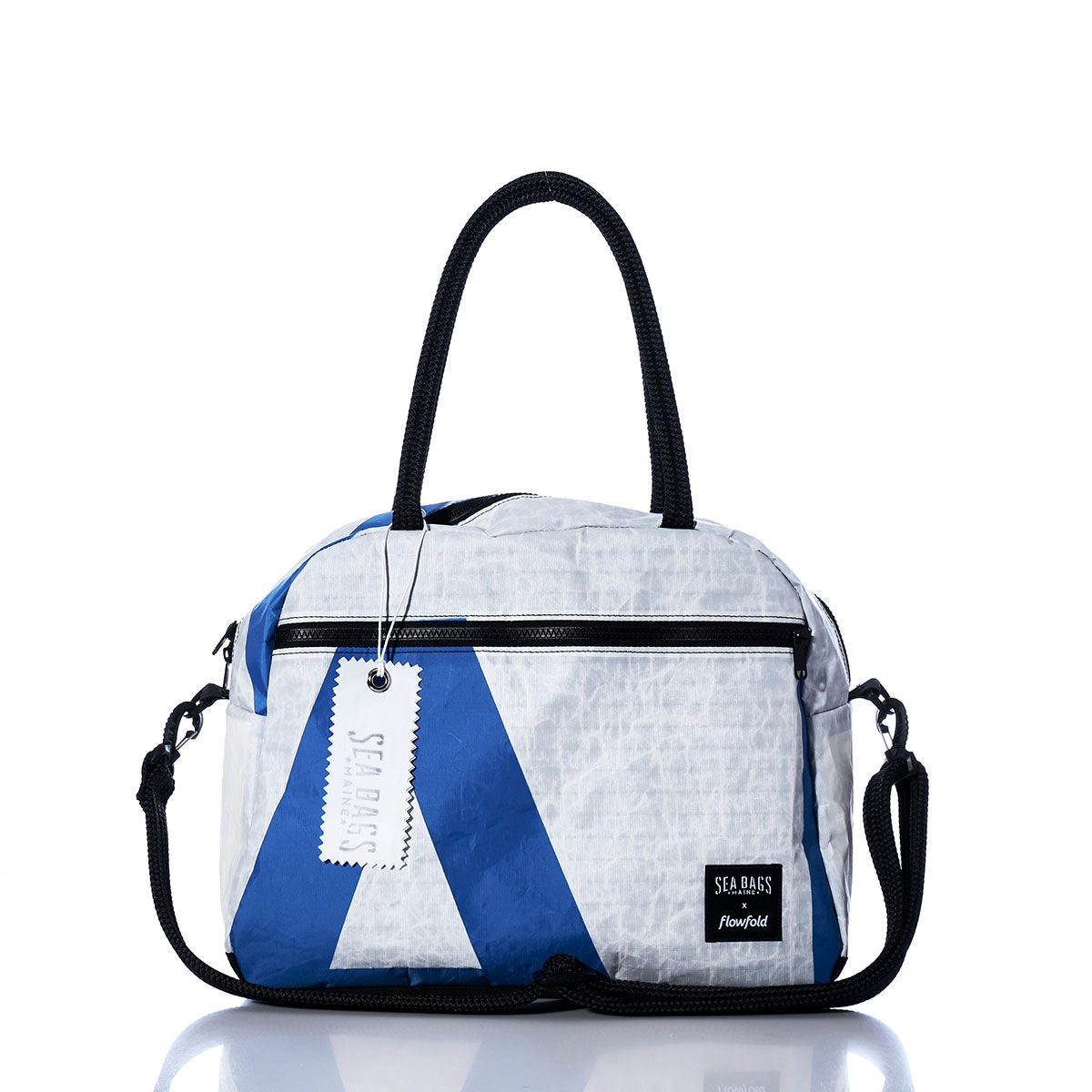 Vintage Blue and White Essential Weekender Travel Bag