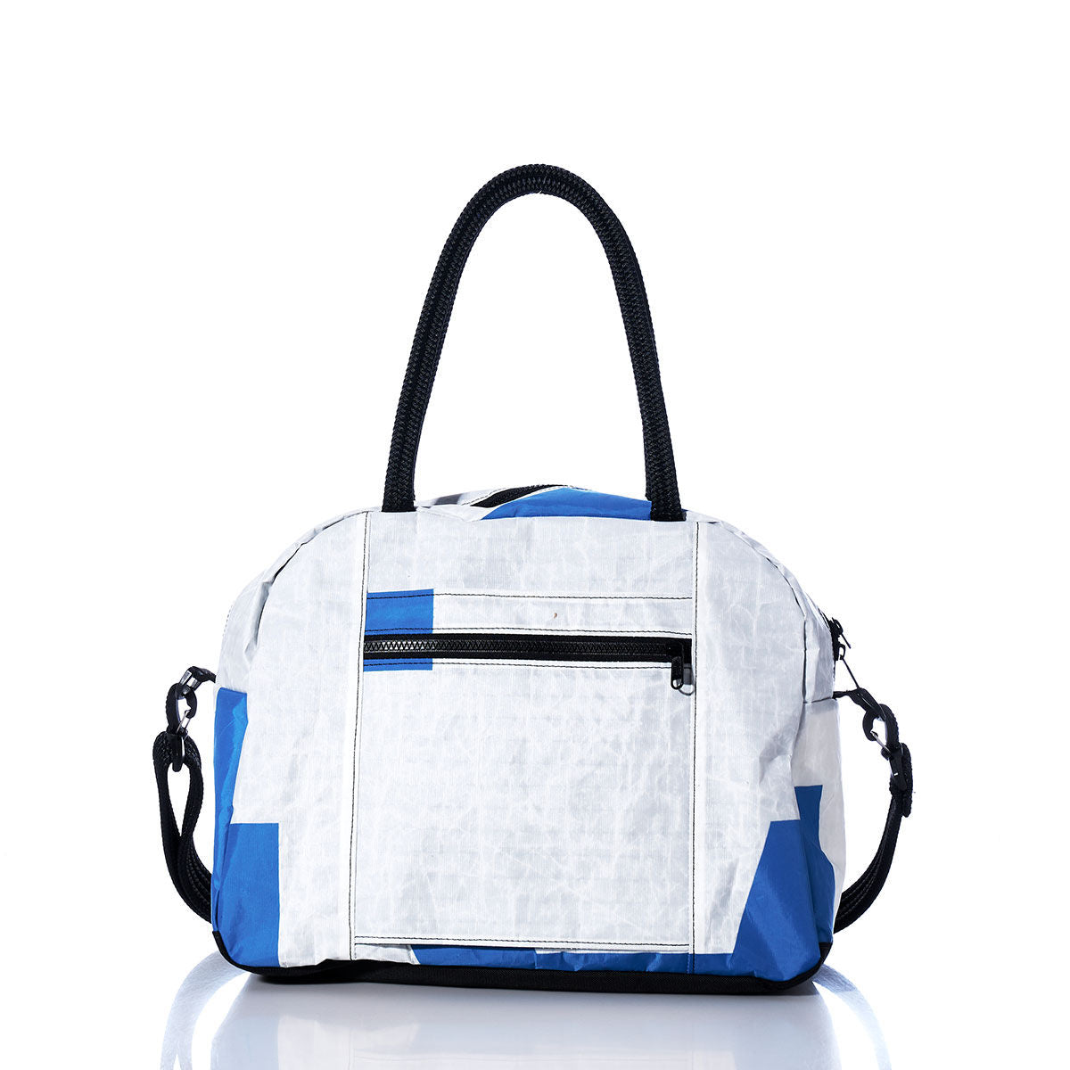 Vintage Blue and White Essential Weekender Travel Bag Alternate View