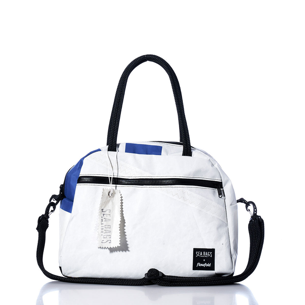 Vintage Blue and White Essential Weekender Travel Bag
