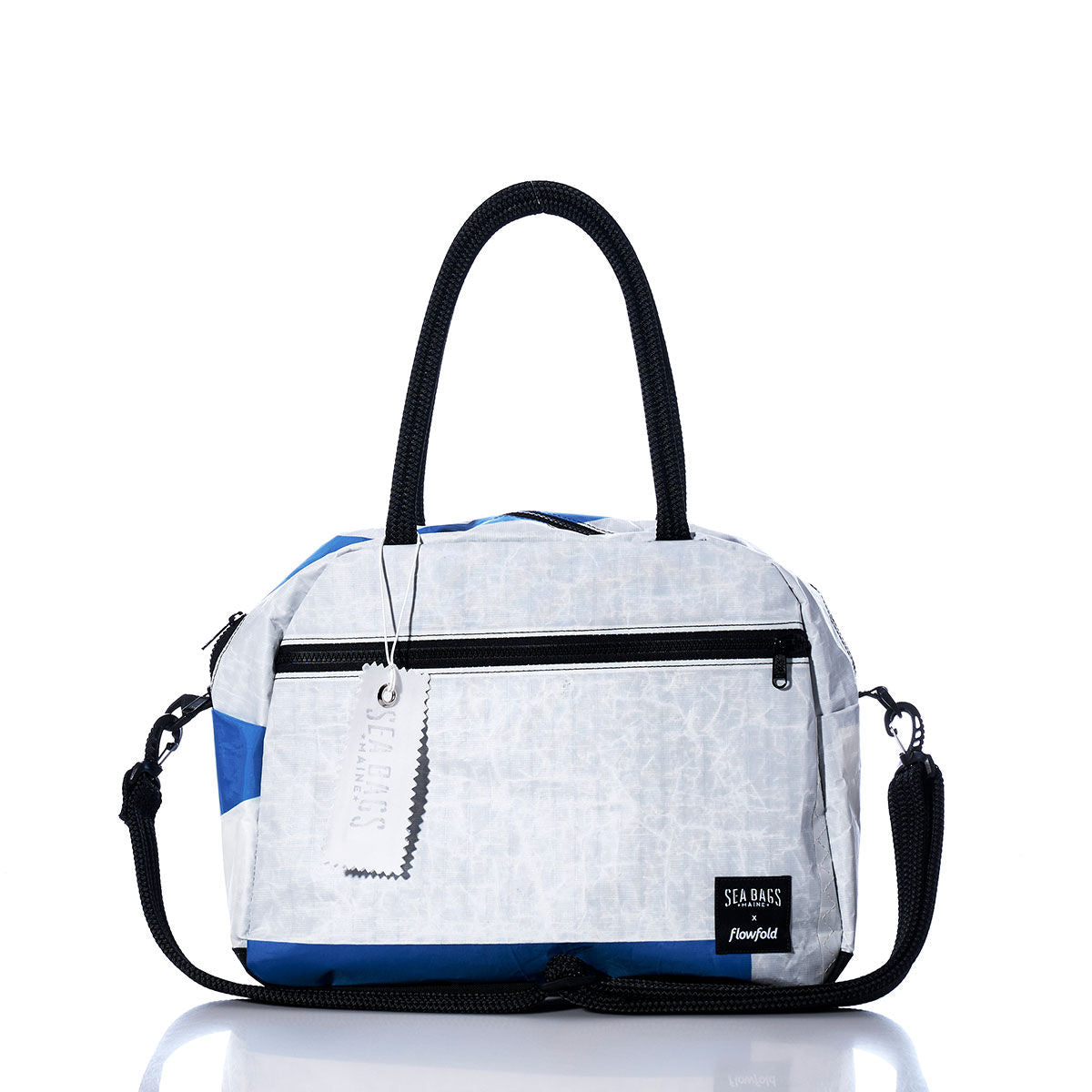 Vintage Blue and White Essential Weekender Travel Bag