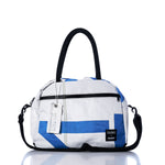 Vintage Blue and White Essential Weekender Travel Bag