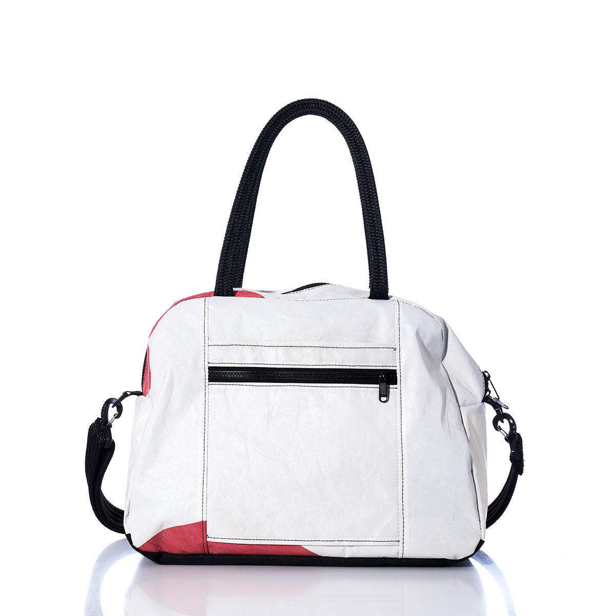 Vintage Red and Blue Essential Weekender Travel Bag Alternate View