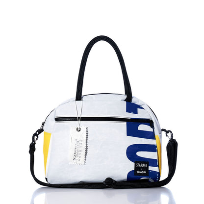 Vintage Blue and Yellow Essential Weekender Travel Bag