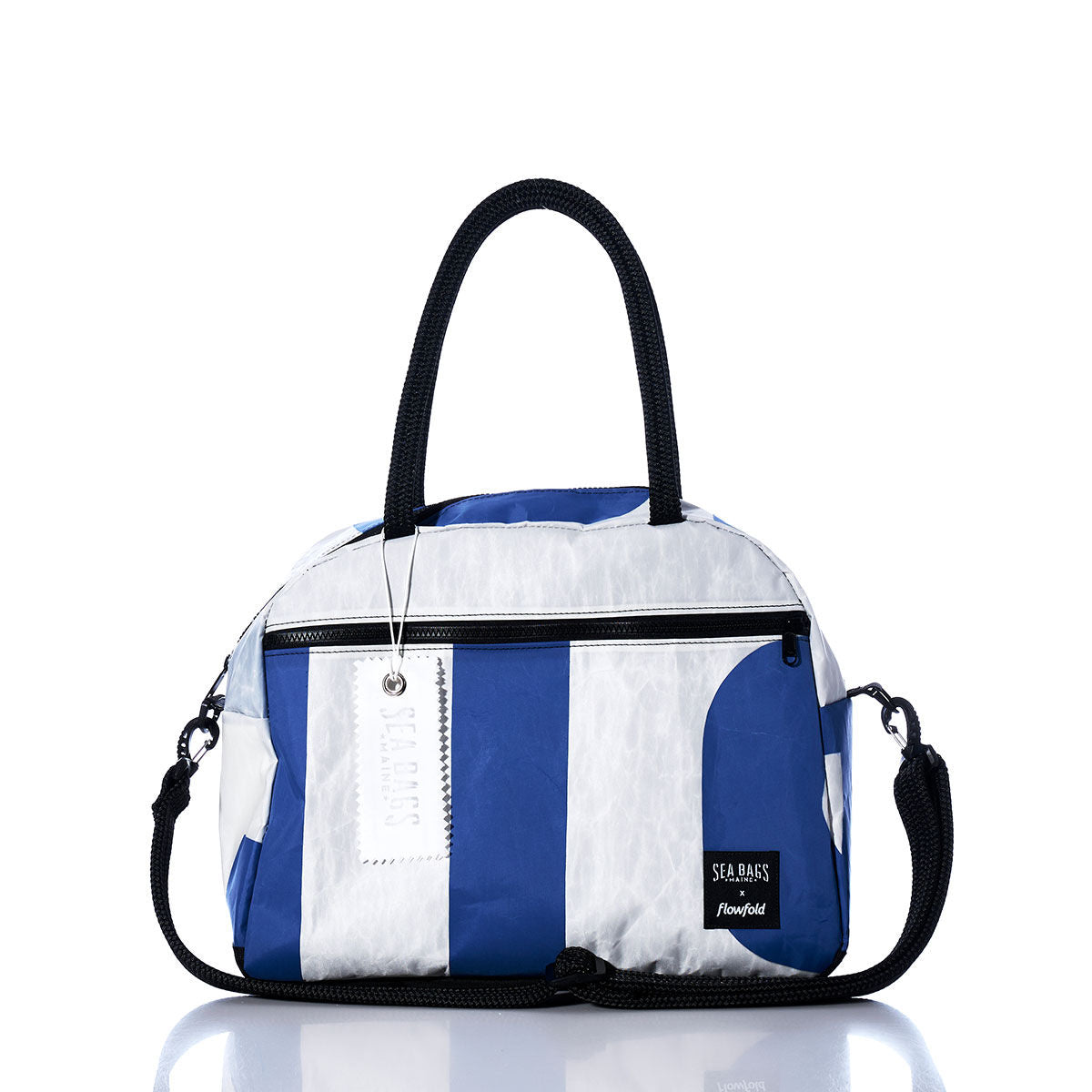 Vintage Blue and White Essential Weekender Travel Bag
