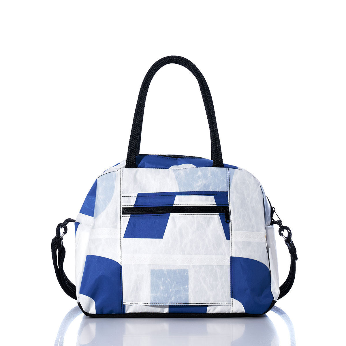 Vintage Blue and White Essential Weekender Travel Bag Alternate View