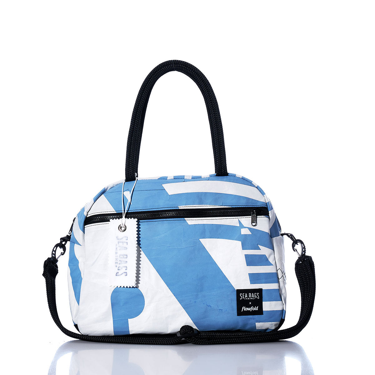 Vintage Blue and White Essential Weekender Travel Bag