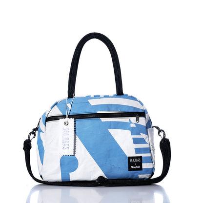 Vintage Blue and White Essential Weekender Travel Bag