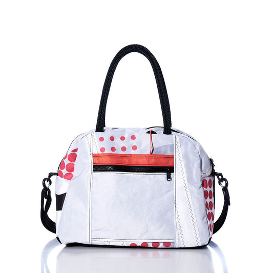 Vintage Polka Dot Essential Weekender Travel Bag Alternate View